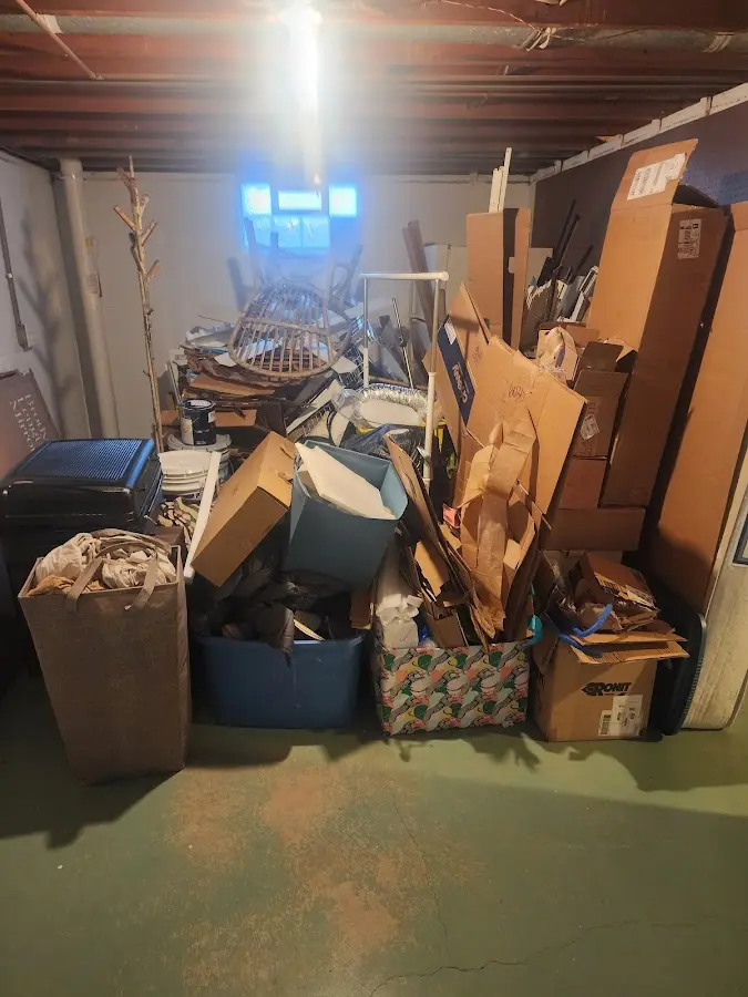 Roll-off dumpster container at job site for Construction Dumpster Rental in Helena